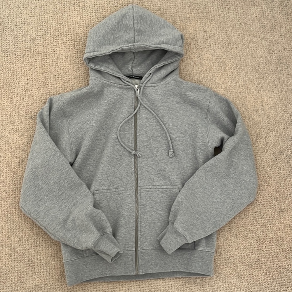 Grey Brandy Melville Christy Hoodie